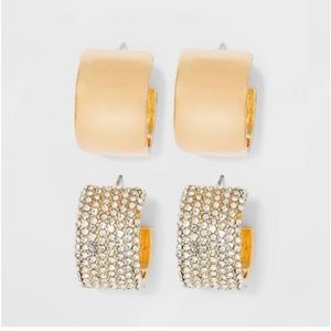 💥Sugarfix by BaubleBar Hoop Earring Set💥 NEW